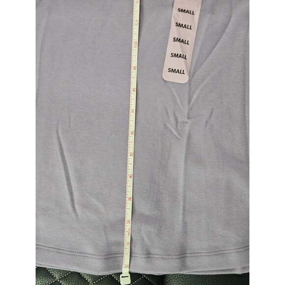 Eddie Bauer Ladies Light Purple Dusk Short Sleeve V-Neck Tee Size Small - Picture 6 of 7